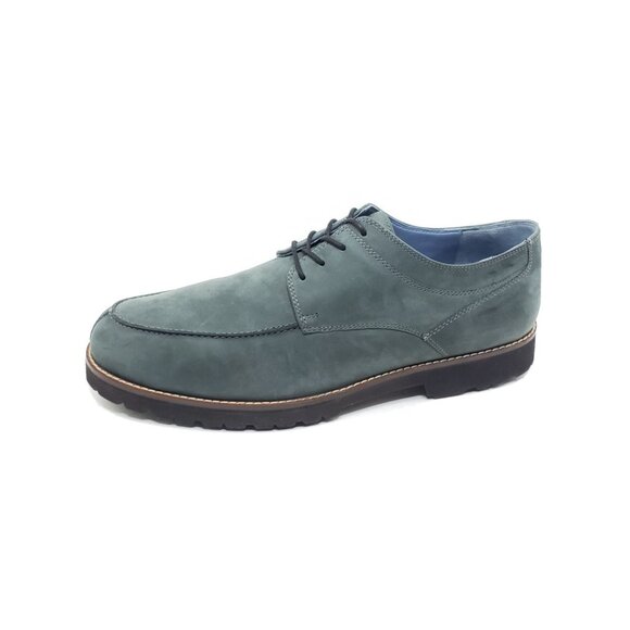 Robert Zur Antonio Mens Derby Shoes Slate Aquasilk Nubuck Vibram 10.5M main image 6